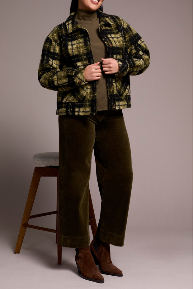 PLAID JACKET