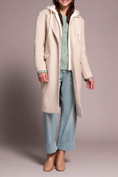 HOODED COAT