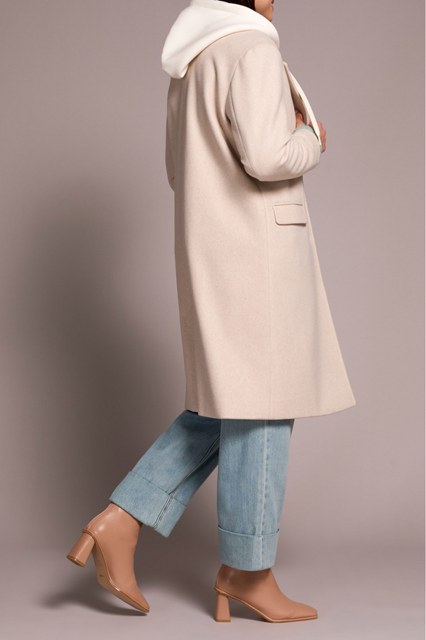HOODED COAT