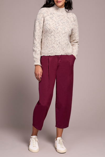 SCALLOPED SWEATER