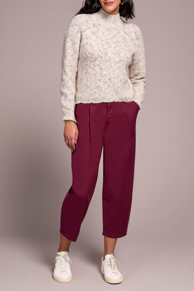 SCALLOPED SWEATER