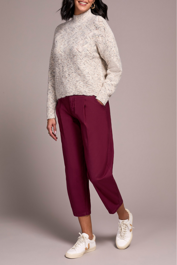 SCALLOPED SWEATER