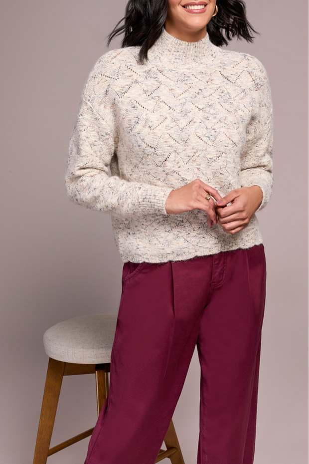 SCALLOPED SWEATER