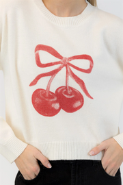 AVERY CHERRY SWEATER