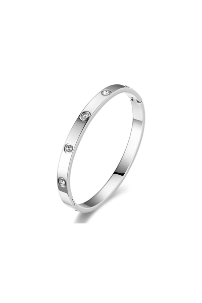 Silver Bangle Bracelet