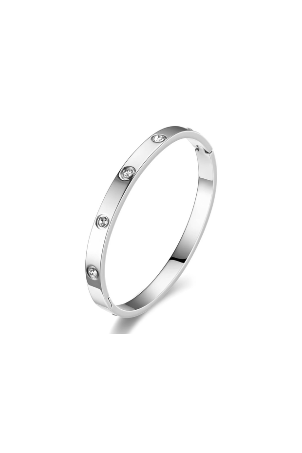 Silver Bangle Bracelet