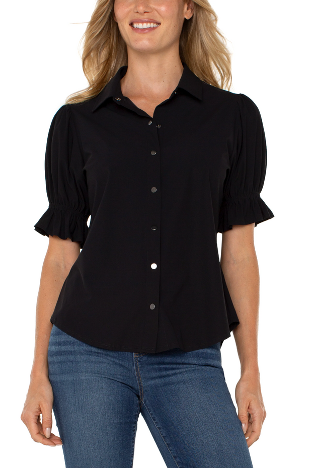 LM8H24ETK PUFF SLEEVE SHIRT