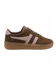 Gola women grandslam suede otter/off white/gum