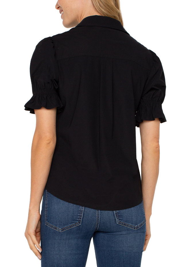 LM8H24ETK PUFF SLEEVE SHIRT