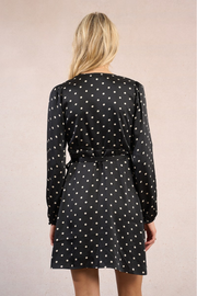 Polka Dot Wrap Dress