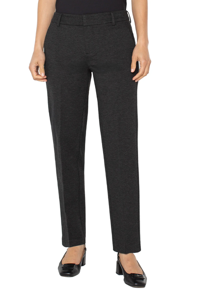Kelsey Knit Trouser Heather Charcoal