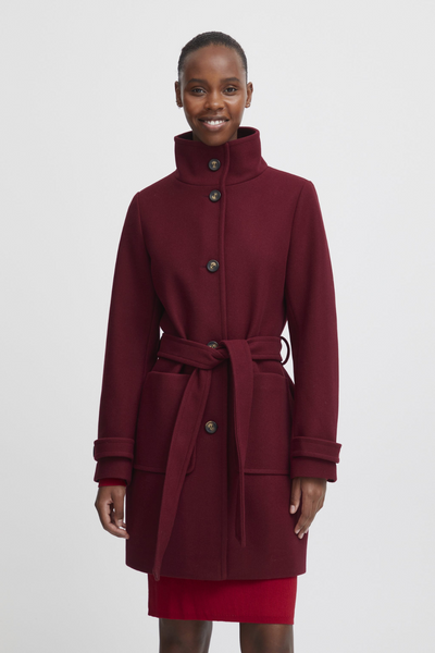 B-20815133 CILIA COAT WINE