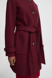 B-20815133 CILIA COAT WINE