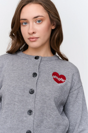 Cardigan with embroidery