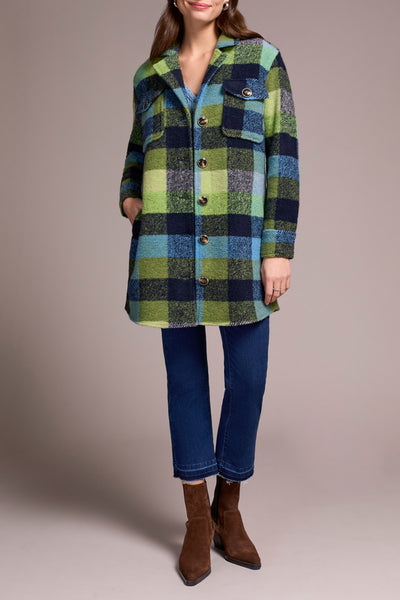 PLAID JACKET