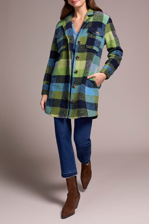 PLAID JACKET