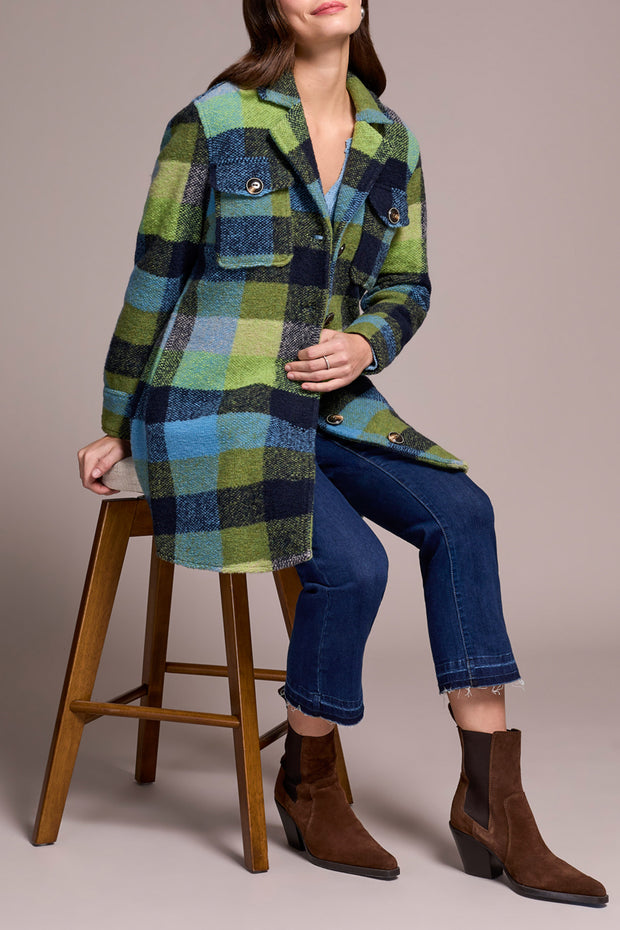 PLAID JACKET